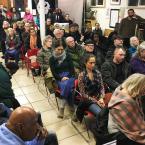 Community conversation at the African Roots Library